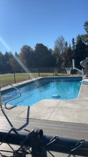 473 Wolfboro Rd, Stetson, ME 04488 - outdoor pool with fence