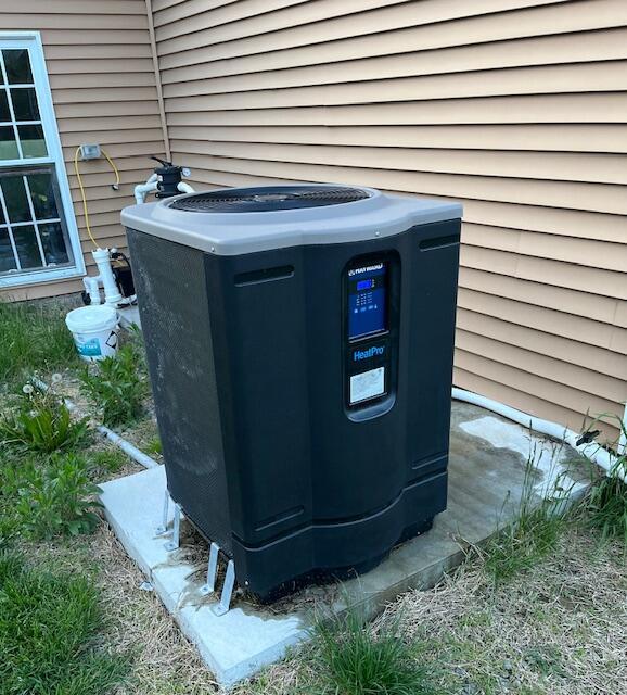 473 Wolfboro Rd, Stetson, ME 04488 - exterior details with central AC