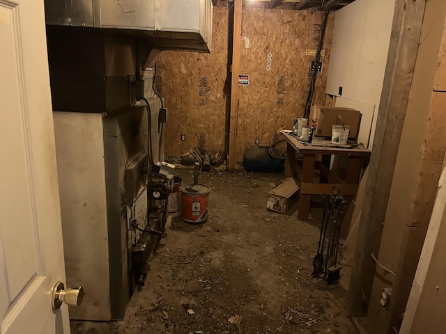 473 Wolfboro Rd, Stetson, ME 04488 - view of unfinished basement