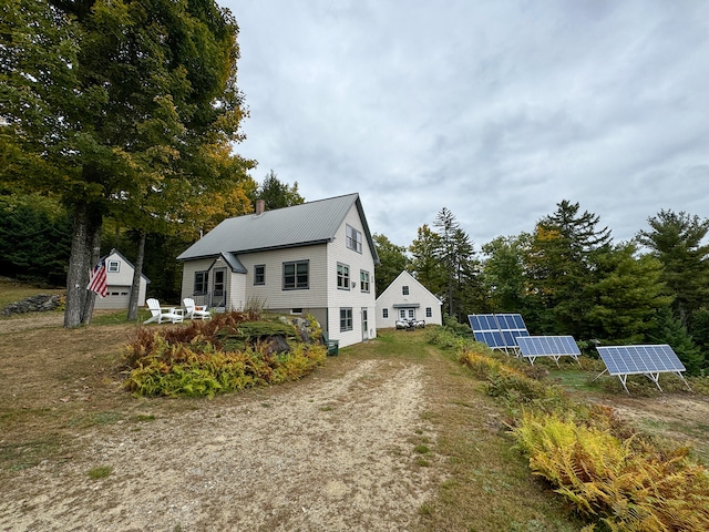 view of property exterior