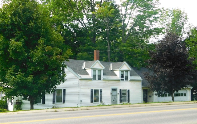 view of cape cod-style house