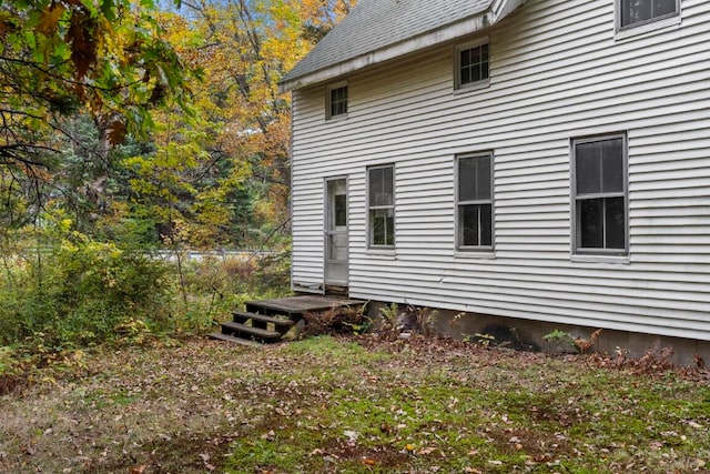 view of side of property