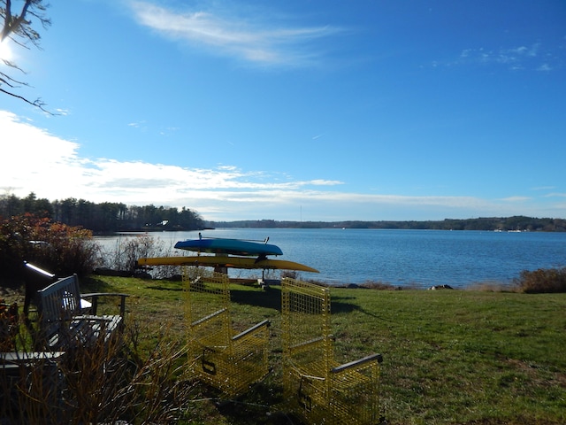 property view of water