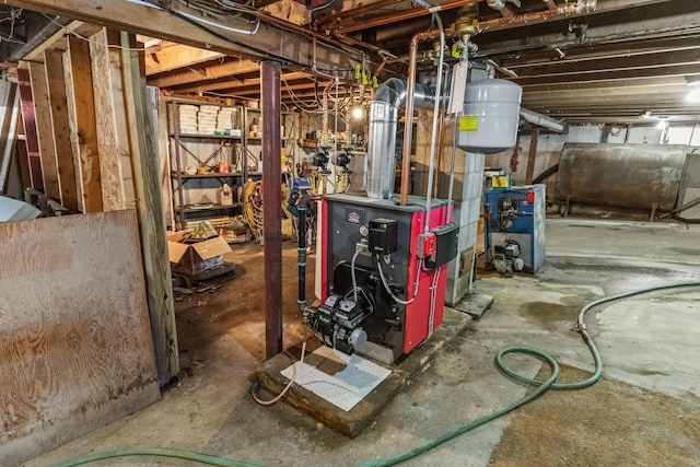 view of utility room