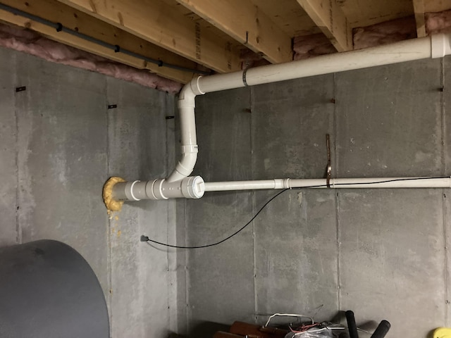 view of utility room