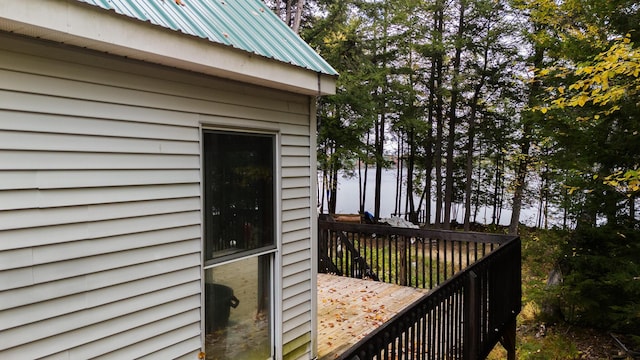 5-27 Cooks Is, Orneville Twp, ME 04463 - view of wooden deck