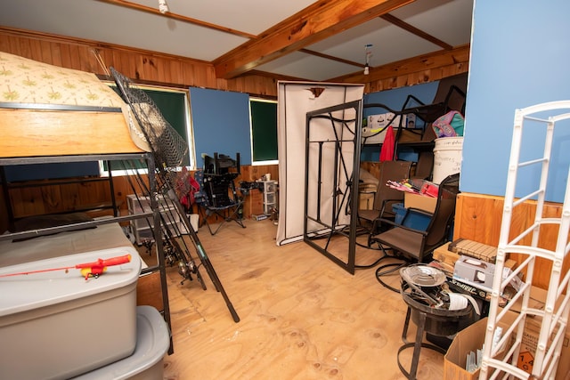 5-27 Cooks Is, Orneville Twp, ME 04463 - basement featuring wood finished floors