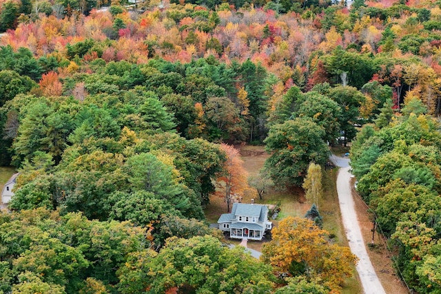 459 Durham Rd, Brunswick, ME 04011 - aerial view of property and surrounding area featuring a forest
