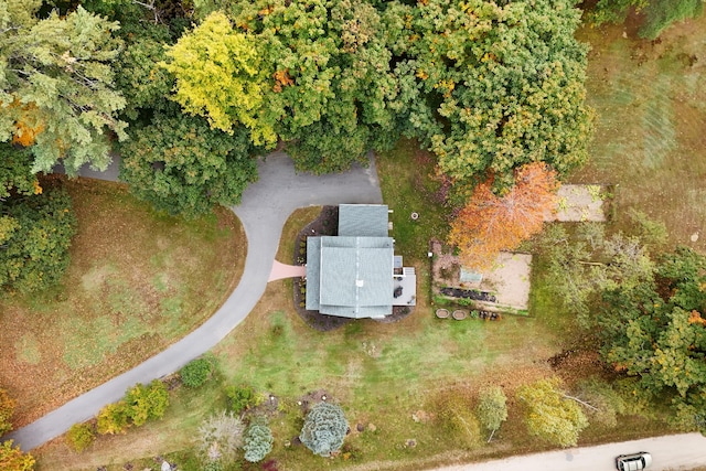 459 Durham Rd, Brunswick, ME 04011 - view from above of property
