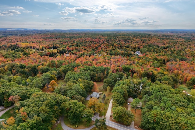 459 Durham Rd, Brunswick, ME 04011 - aerial view of a heavily wooded area