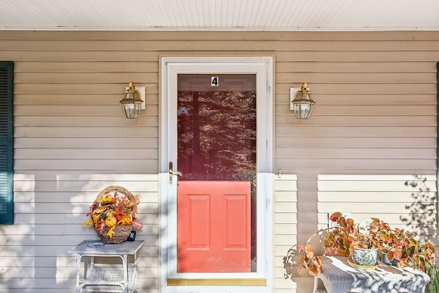 view of property entrance