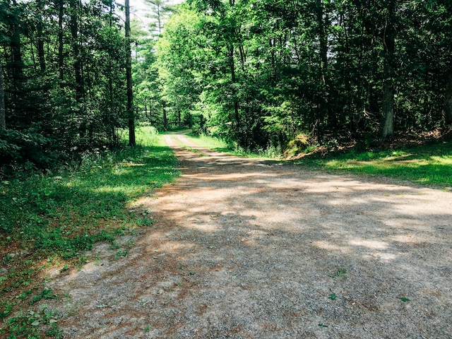 view of road