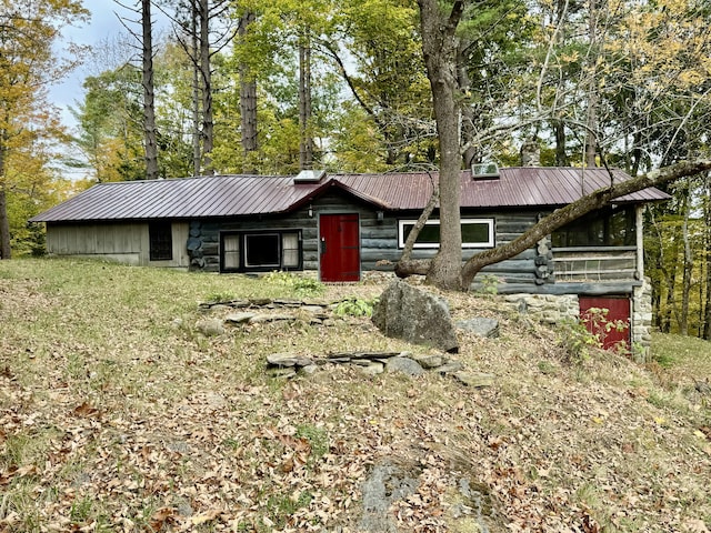 view of ranch-style home