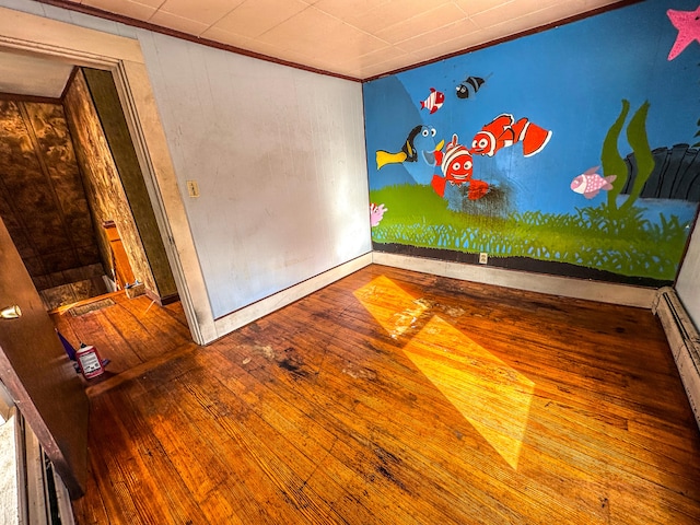 interior space featuring hardwood / wood-style floors