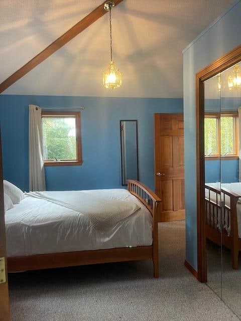 bedroom featuring carpet floors