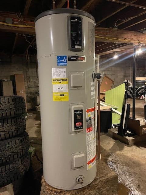 utilities featuring water heater