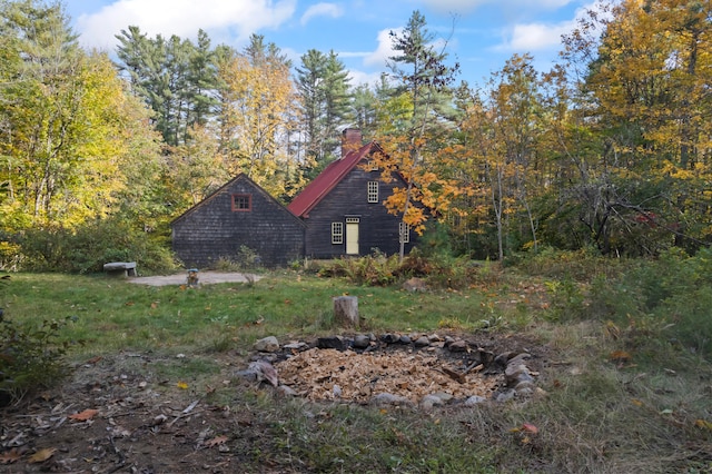 view of property exterior