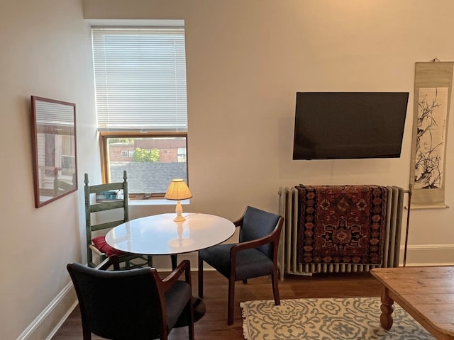30 Water St, Ellsworth, ME 04605 - dining area featuring dark hardwood / wood-style flooring