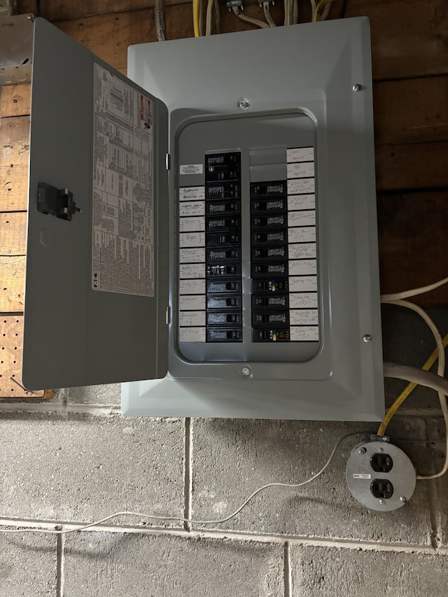 utilities with electric panel