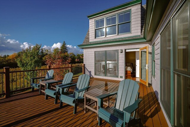 65 Grange Hall Rd, Sullivan, ME 04664 - view of deck