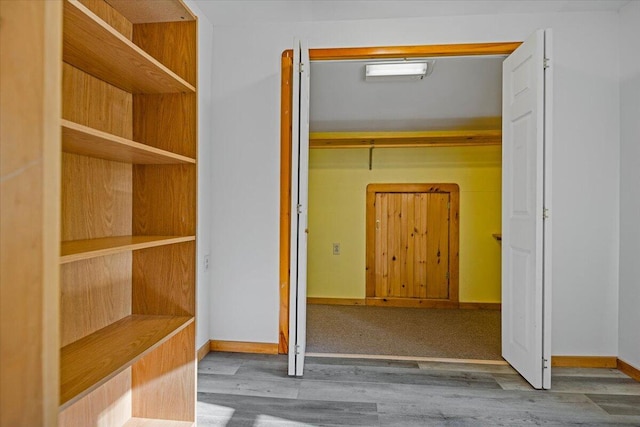 view of closet