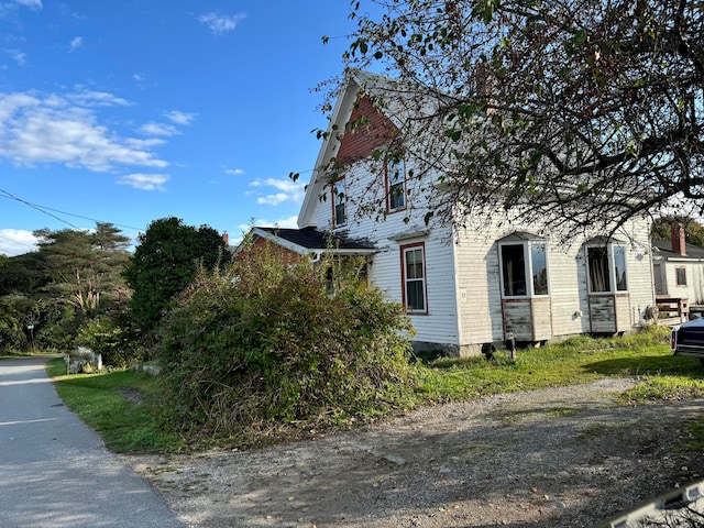 view of side of home