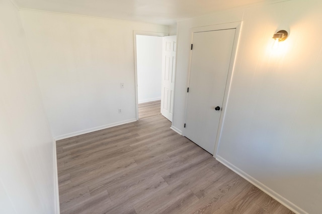 954 Mason Bay Rd, Jonesport, ME 04649 - spare room featuring light wood-style floors and baseboards