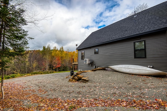 view of side of property