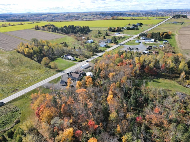 376 Fort Fairfield Rd, Caribou, ME 04736 - aerial overview of property's location featuring rural landscape
