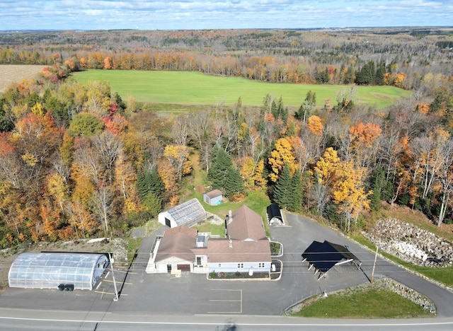 376 Fort Fairfield Rd, Caribou, ME 04736 - bird's eye view of a forest