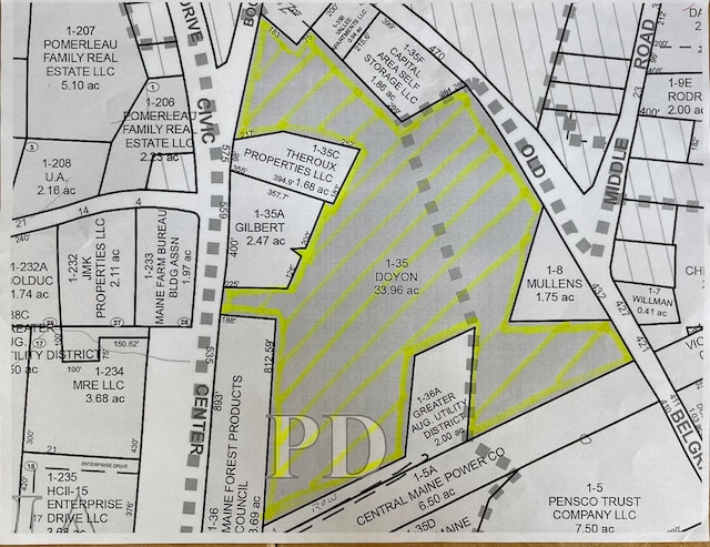 00 Civic Center Dr, Augusta ME, 04330 land for sale