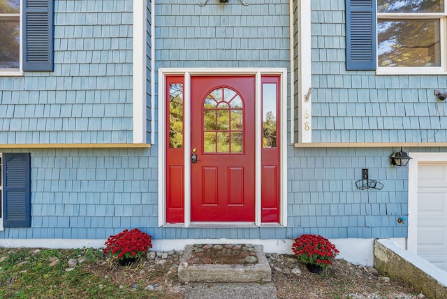 view of property entrance