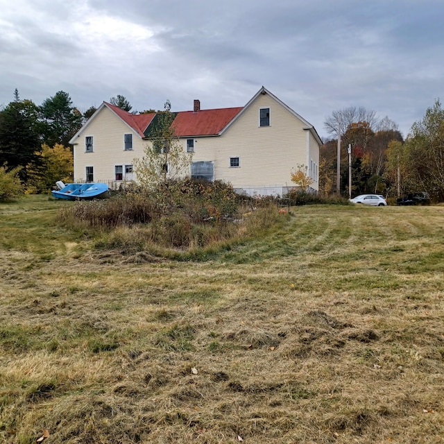 view of home's exterior