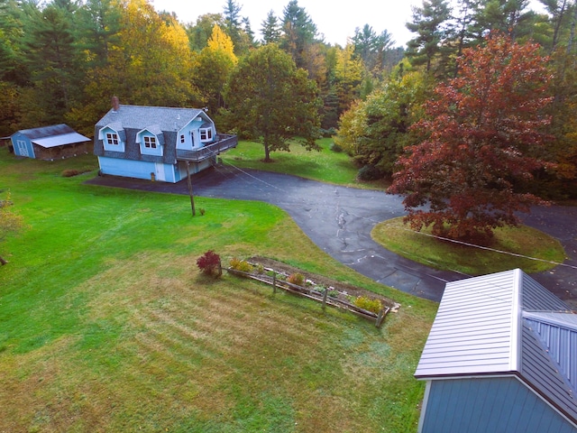 468 Curtis Rd, Swanville, ME 04915 - drone / aerial view featuring a forest view
