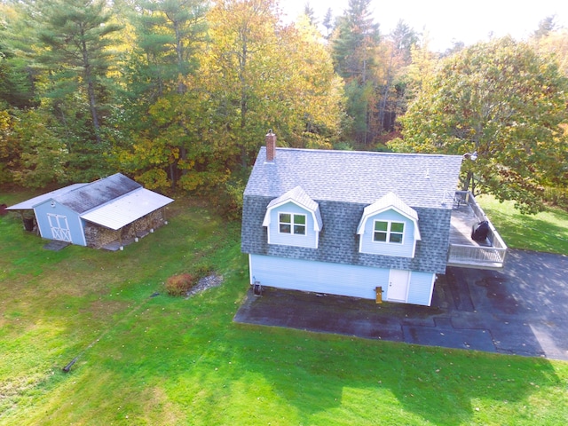 468 Curtis Rd, Swanville, ME 04915 - birds eye view of property