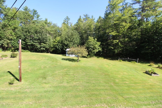 468 Curtis Rd, Swanville, ME 04915 - view of yard featuring golf course view