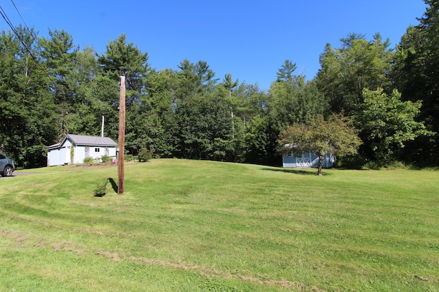 468 Curtis Rd, Swanville, ME 04915 - view of yard