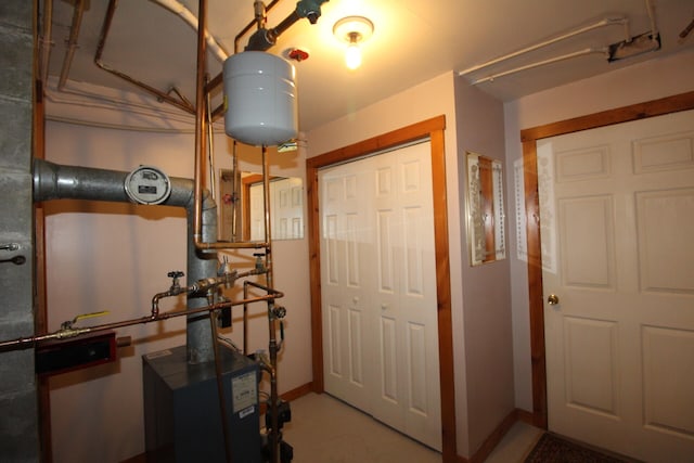 view of utility room