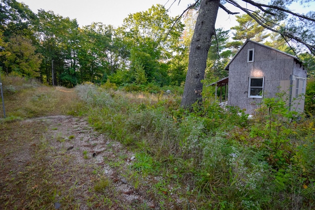 view of side of home