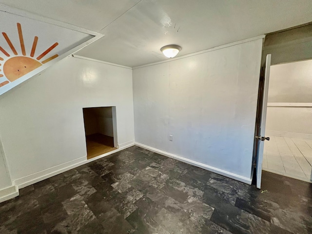 additional living space with baseboards