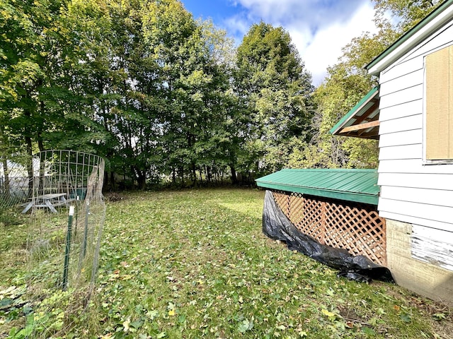 35 Roxbury Rd, Mexico, ME 04257 - view of yard with view of wooded area