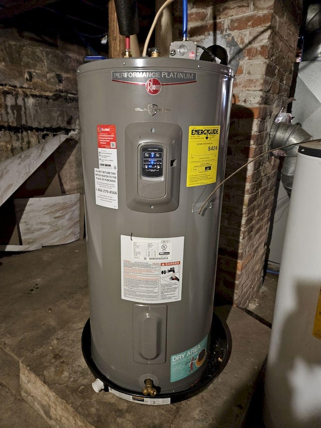 utilities featuring water heater