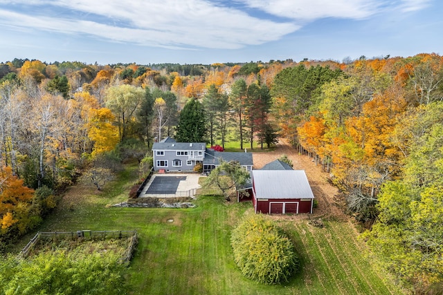 aerial view