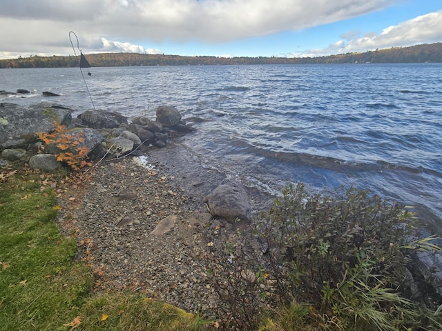 view of water feature