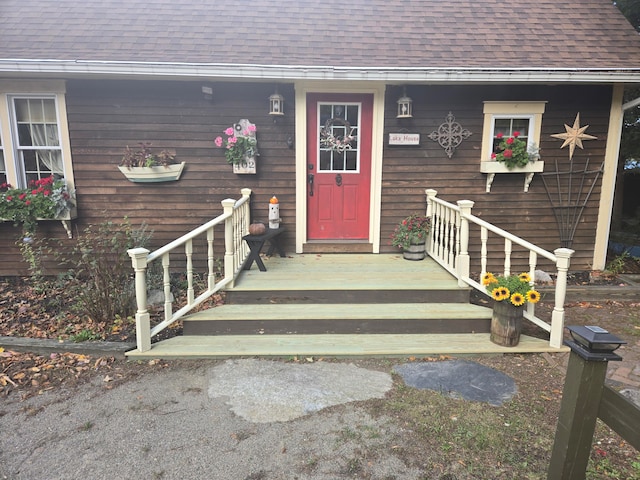 view of property entrance