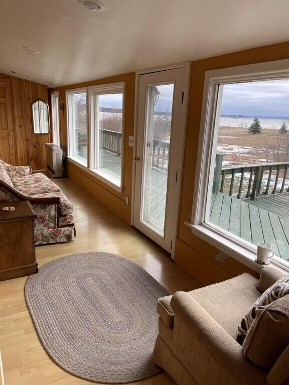 46 S Lubec Rd, Lubec, ME 04652 - view of sunroom