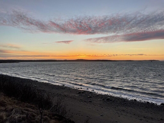 46 S Lubec Rd, Lubec, ME 04652 - water view featuring nearby beach
