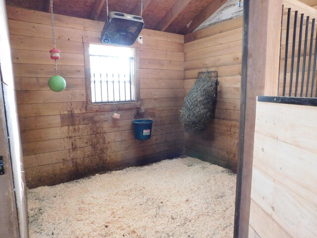 view of stable