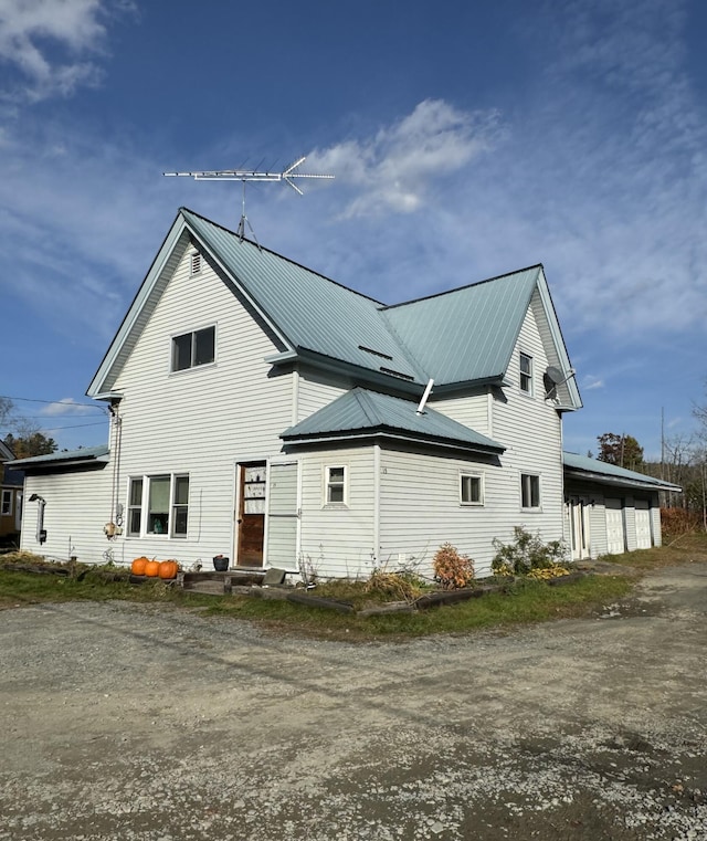 view of rear view of house