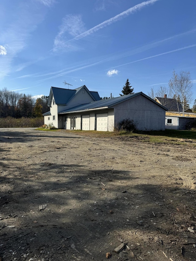 view of side of property